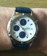 Mens Lorus Chronograph Quartz