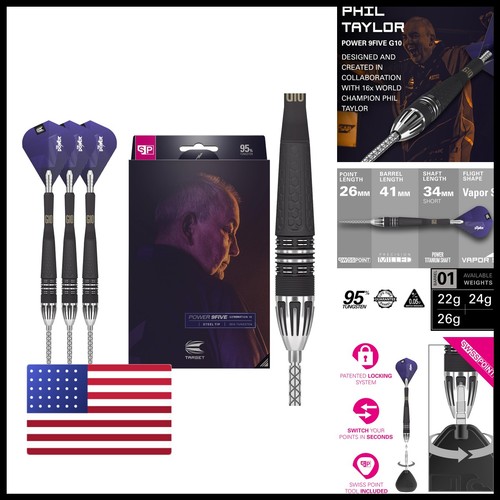Target darts phil taylor - target, power