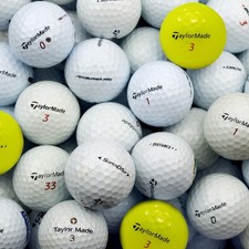 TaylorMade Mixed Lake Golf Balls Grade A Grade B Bulk White Lake Balls 12-100Pk