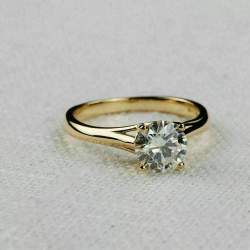 Solitaire engagement ring - engagement,