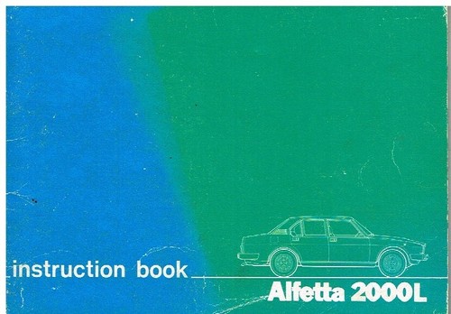 Alfa romeo alfetta litre - alfetta,