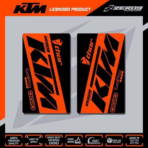 Ktm upper fork decals - fork,