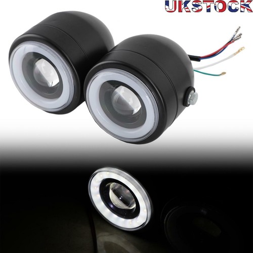 Black twin headlight - black,