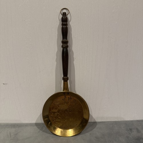 Brass and copper - hot, coals