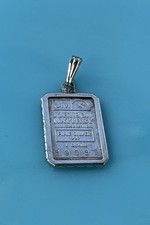 Sterling Silver Bar Frame 1g