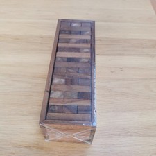  Wooden Stacking Tower Blocks Game – Fun Family Activity Toy – Classic Style