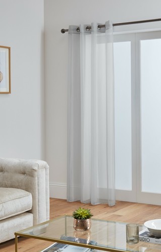 Voile curtains with - voile,