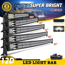 Curved Dual Row LED Light Bar