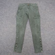 J Brand Pants Womens 25 Green Skinny Cargo Military Vintage Olive Punk Houlihan