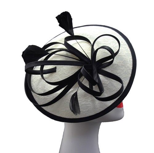 Women fascinator round - fascinator, clip
