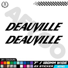 2x HONDA DEAUVILLE Vinyl Decal Stickers Bike Motorbike Motorcycle Sticker Mod