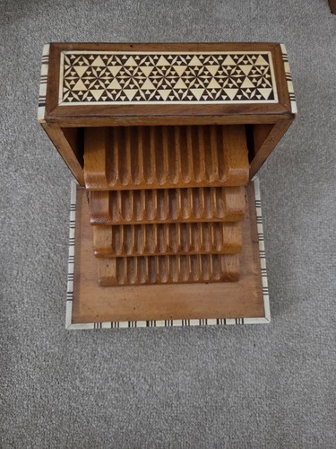 Vintage mosaic cigarette box - mosaic,
