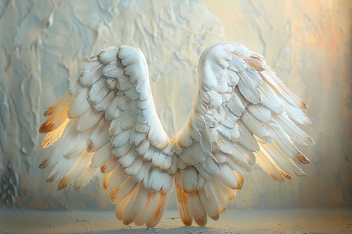 Stunning angel wings canvas - angel,
