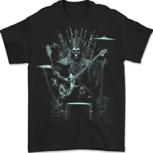 Heavy metal throne skull rock - throne,