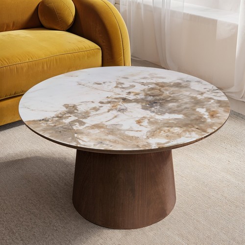 Large walnut and neutral - large,