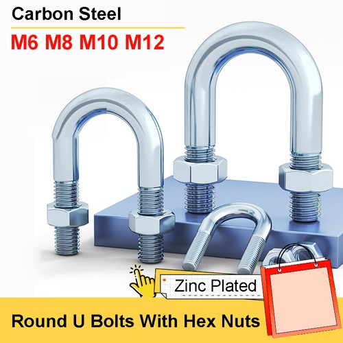 Round bolts with - u, hex