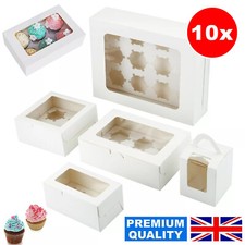 10 Cupcake Boxes Single