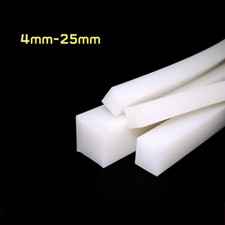 White square solid - square, silicone