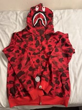 Bape Shark Full Zip Up Hoodie