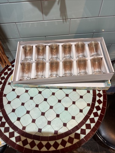 Moroccan tea glasses set of - tea,