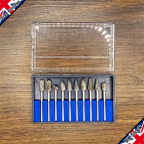 10x double cut rotary - cut, burr