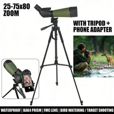 25-75x80 Spotting Scope with