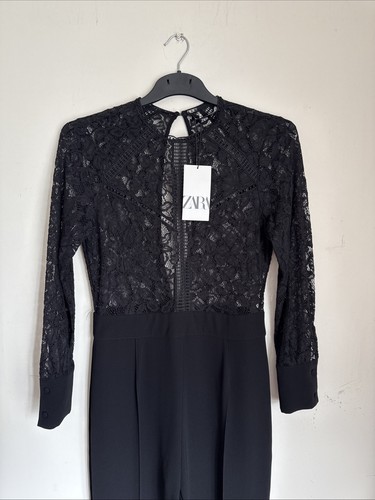 Zara women jumpsuit black - women's,