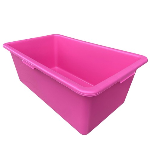Large pink dog bath - dog,
