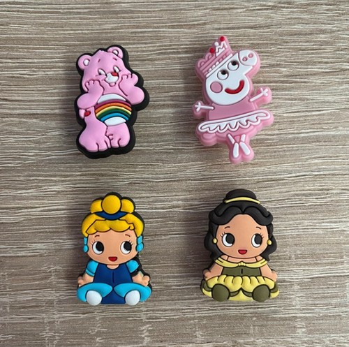 4pc peppa pig princess croc - pig,