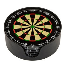 Dartboard Glass Drink Coasters
