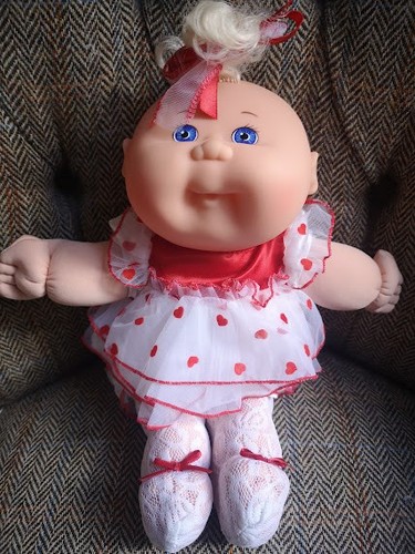Cabbage patch kids baby girl - cabbage,
