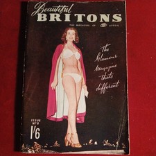 beautiful britons Vintage Magazines  Non Full Nudity  issues number 8