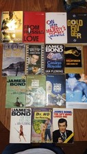 JAMES BOND 007  15 books old