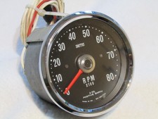 VINTAGE SMITHS 8000 RPM REV COUNTER RVI 1421/00 FITS HILLMAN IMP MINI MK1 FORD M
