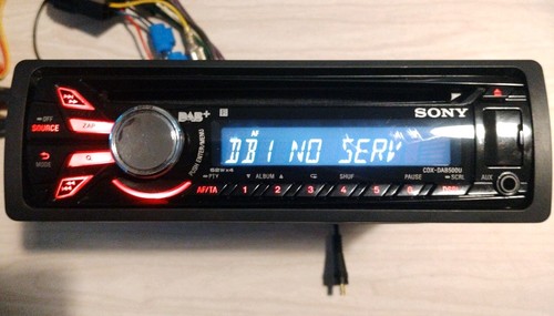 Sony cdx dab500u - sony, cdx-dab500u