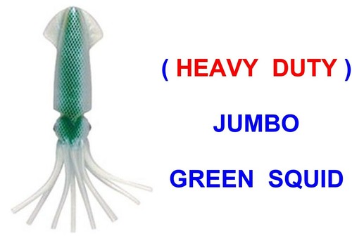 Jumbo green squid soft - jumbo,