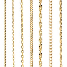 24K Gold and Silver chain