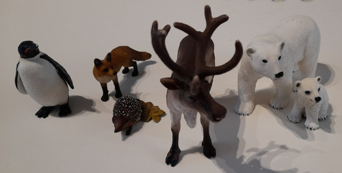 Schleich animals penguin - -,