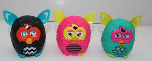 Mcdonalds plastic furby - plastic,