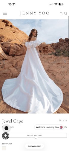 Jenny yoo bridal - yoo, cape