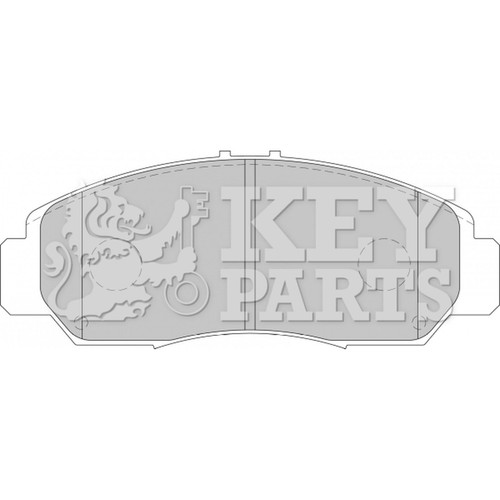 Brake pads set for - for, honda