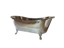 Chromium Bathtub 1720 "Bora Bora" Package Deal "Floor or Wall Tap / Waste"