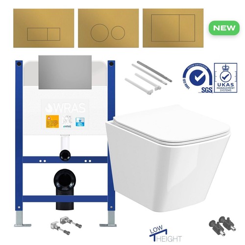 Rimless wall hung toilet - rimless,