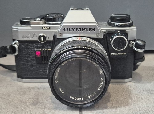 Olympus slr film camera - om-10,