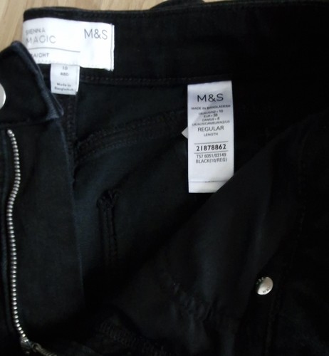 Black straight leg - m&s, sienna
