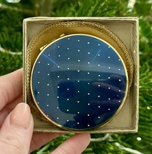 Kigu Enamel Blue & Gold Spots