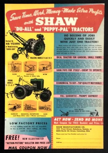 1949 shaw all - shaw, peppy-pal