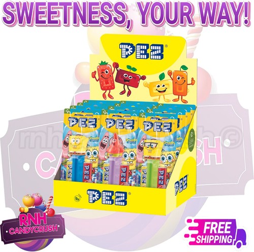 12 pez spongebob - -,