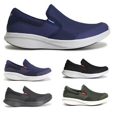MBT Mens Shoes Modena III Casual Slip On Low Top Sneakers Leather Textile
