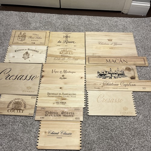 Lot wooden wine wood - 15,